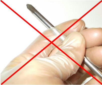 ドライバーが使いやすい手袋